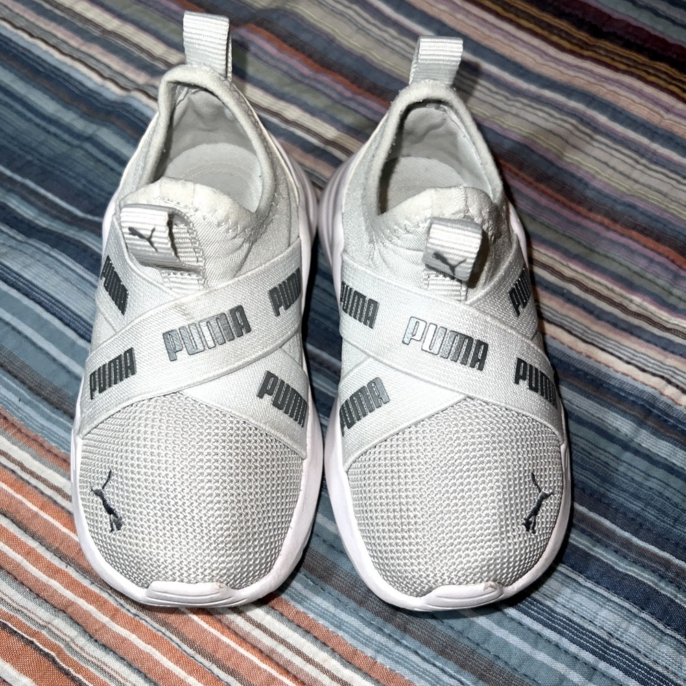 PUMA - Wired Run Slip On Toddler Shoes